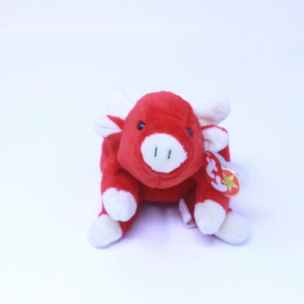 TY Vintage Bull "Snort" Beanie Baby